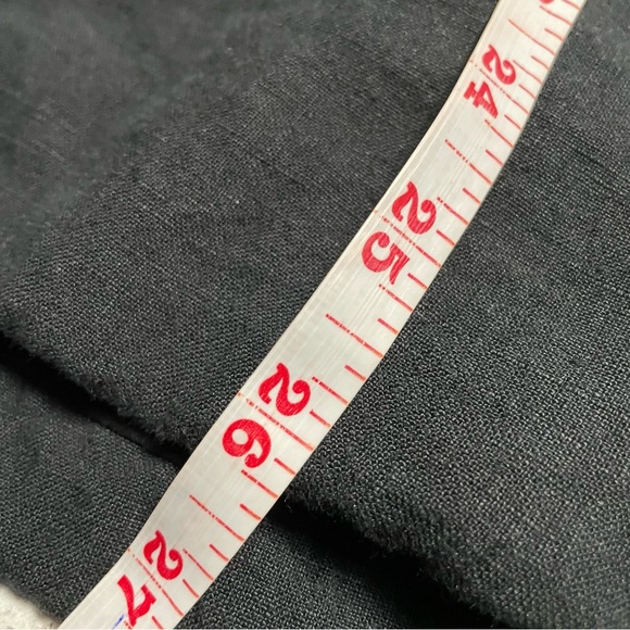 Emerson Fry Sleeveless Black Linen Dress Women's Small - Picture 9 of 12